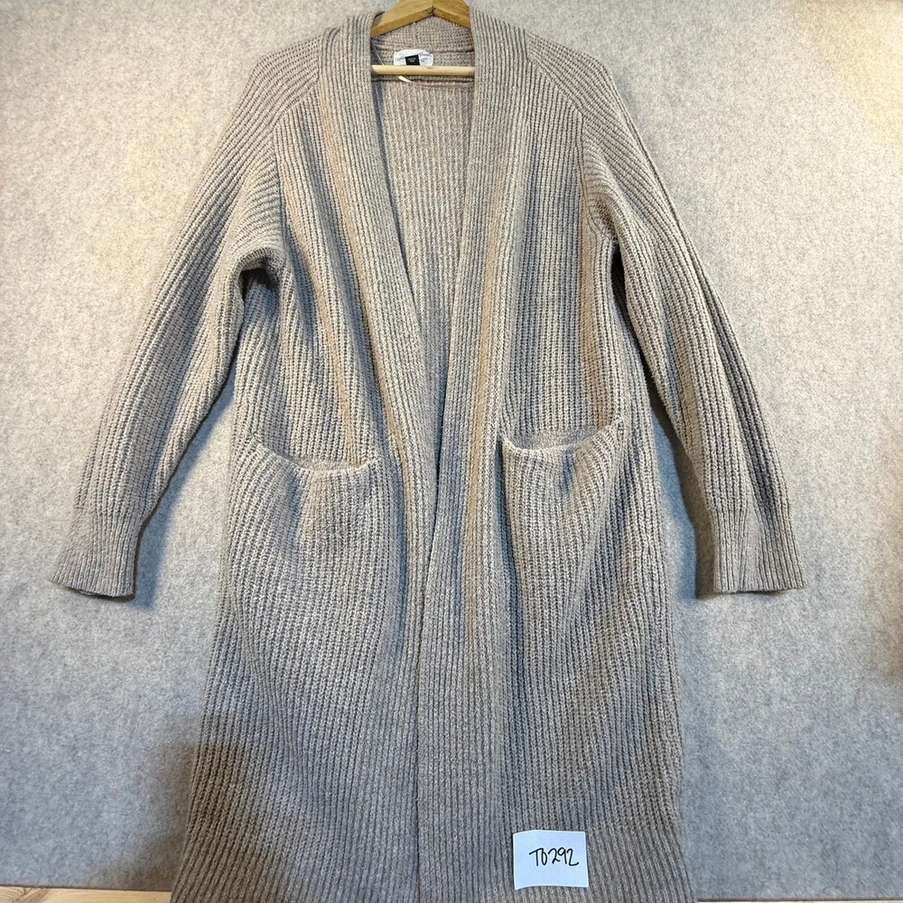 Universal Thread Womens Ribbed Longline Cardigan … - image 1